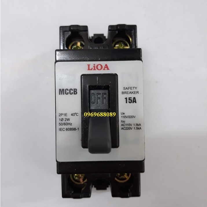 Cầu dao tự động CB  LIOA 15A, 20A, 30A - HÀNG CHÍNH HÃNG