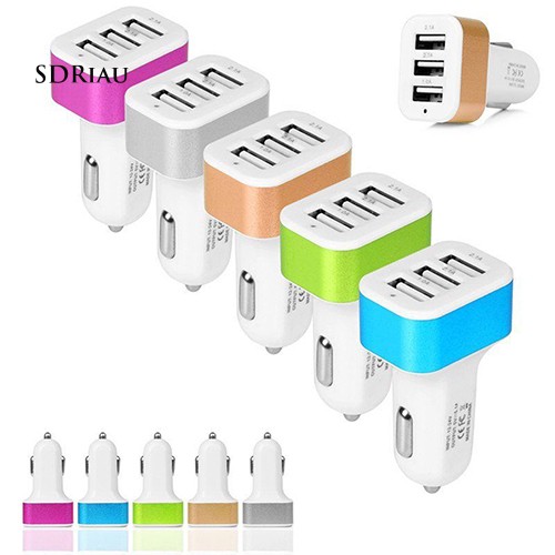 Tẩu Sạc Xe Ô Tô Cổng Usb 12v-24v Cho Điện Thoại Iphone 5 6 Samsung Htc | BigBuy360 - bigbuy360.vn