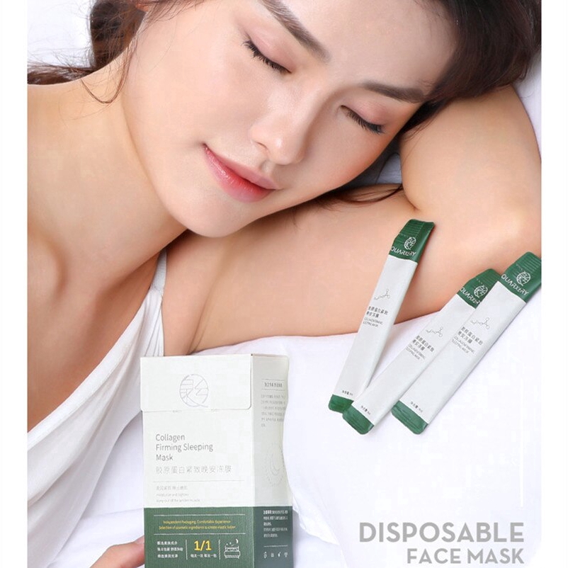 Hộp 20 Mặt Nạ Ngủ Collagen Dưỡng Ẩm Làm Sáng Da Và Chống Lão Hóa