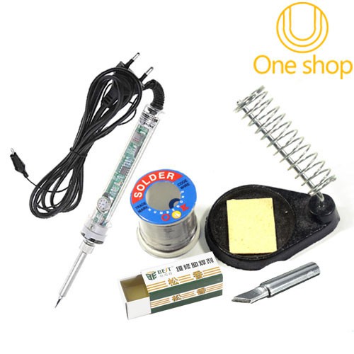 Combo Mỏ Hàn No 907 220V-60W và 5 Món Phụ Kiện Siêu Tiện Lợi