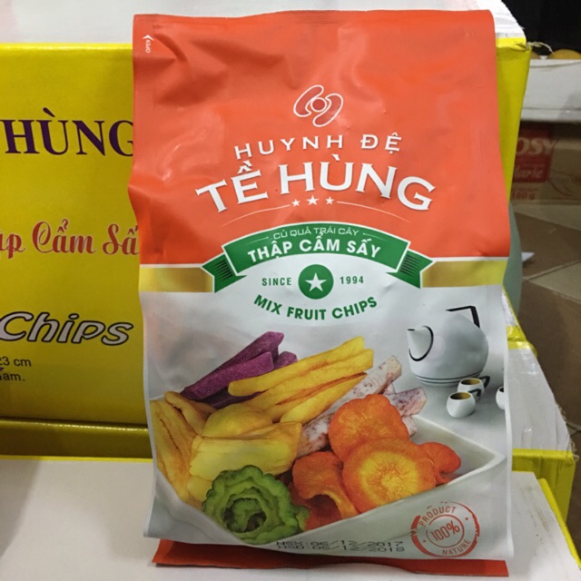 Củ quả trái cây thập cẩm sấy Tề Hùng