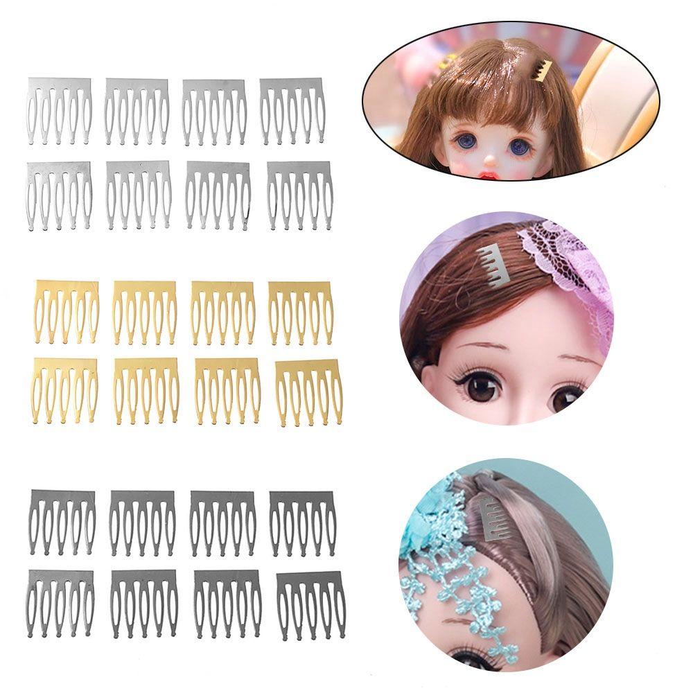 Bộ 2 / 10 Lược Cài Tóc 8 Kiểu Mini Trang Trí Cho Búp Bê DIY