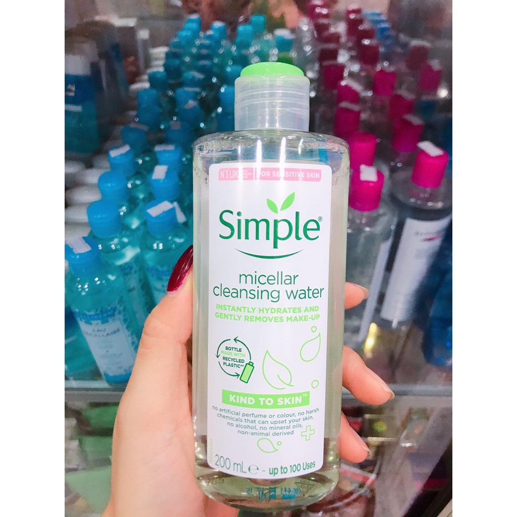 Nước Tẩy Trang Simple Kind To Skin Micellar