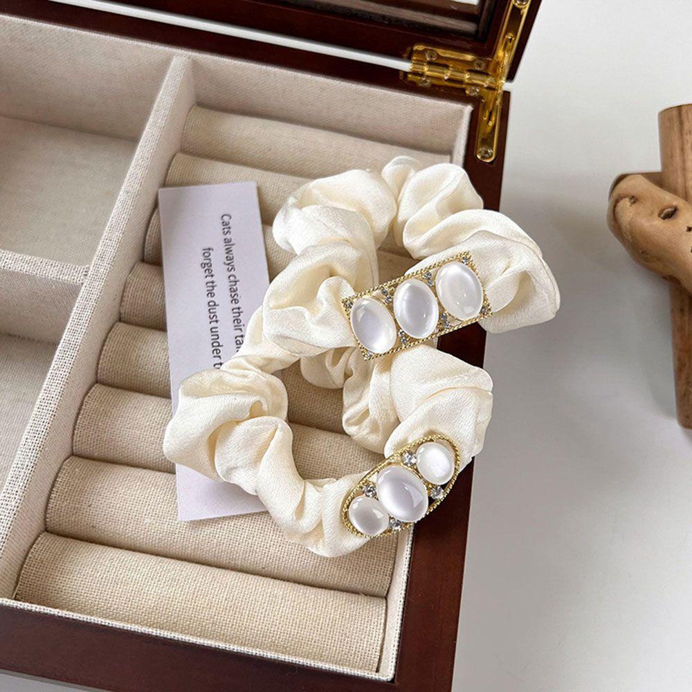 Dây Buộc Tóc Vải Satin Cỡ Lớn Co Giãn Thời Trang Cho Nữ|Dây Cột Tóc Thiết Kế Xinh Xắn Thời Trang Cho Nữ