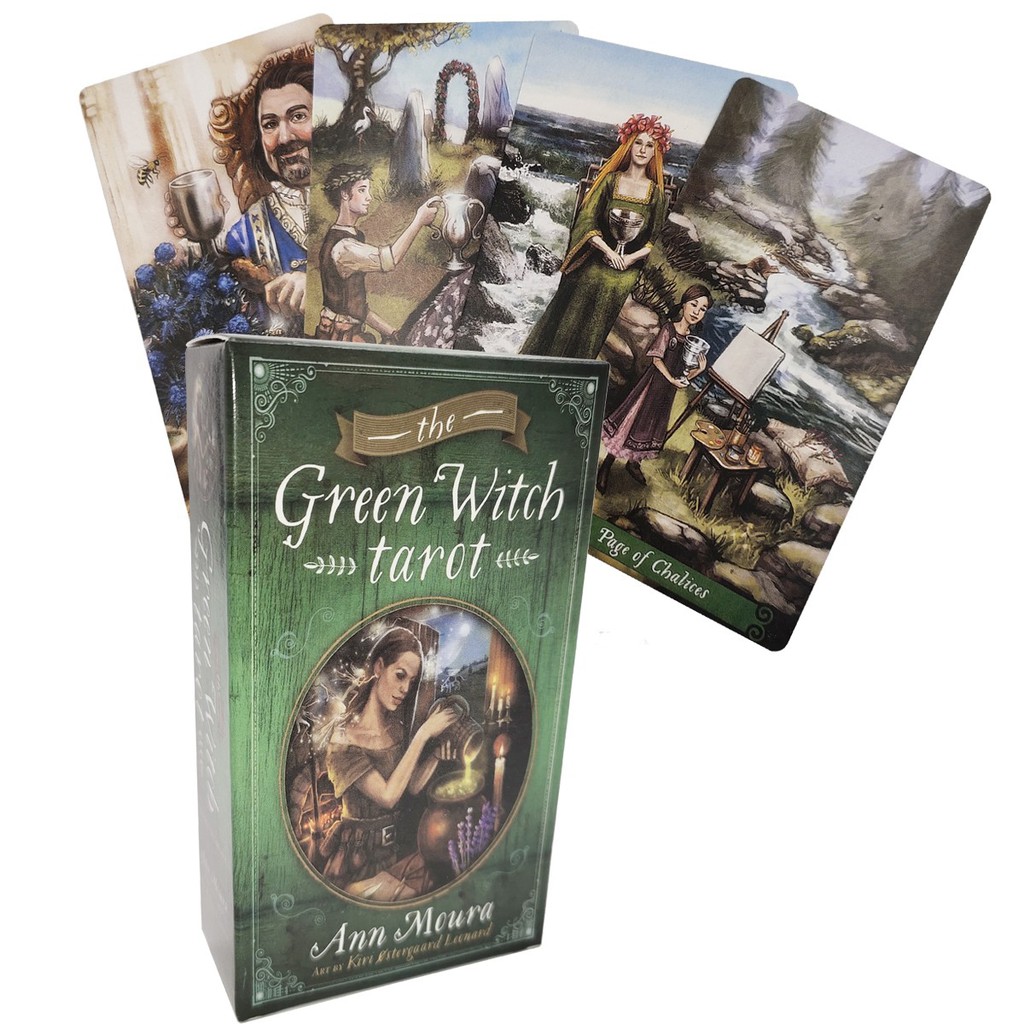 Bộ Bài Green Witch Tarot T5 New Cao Cấp