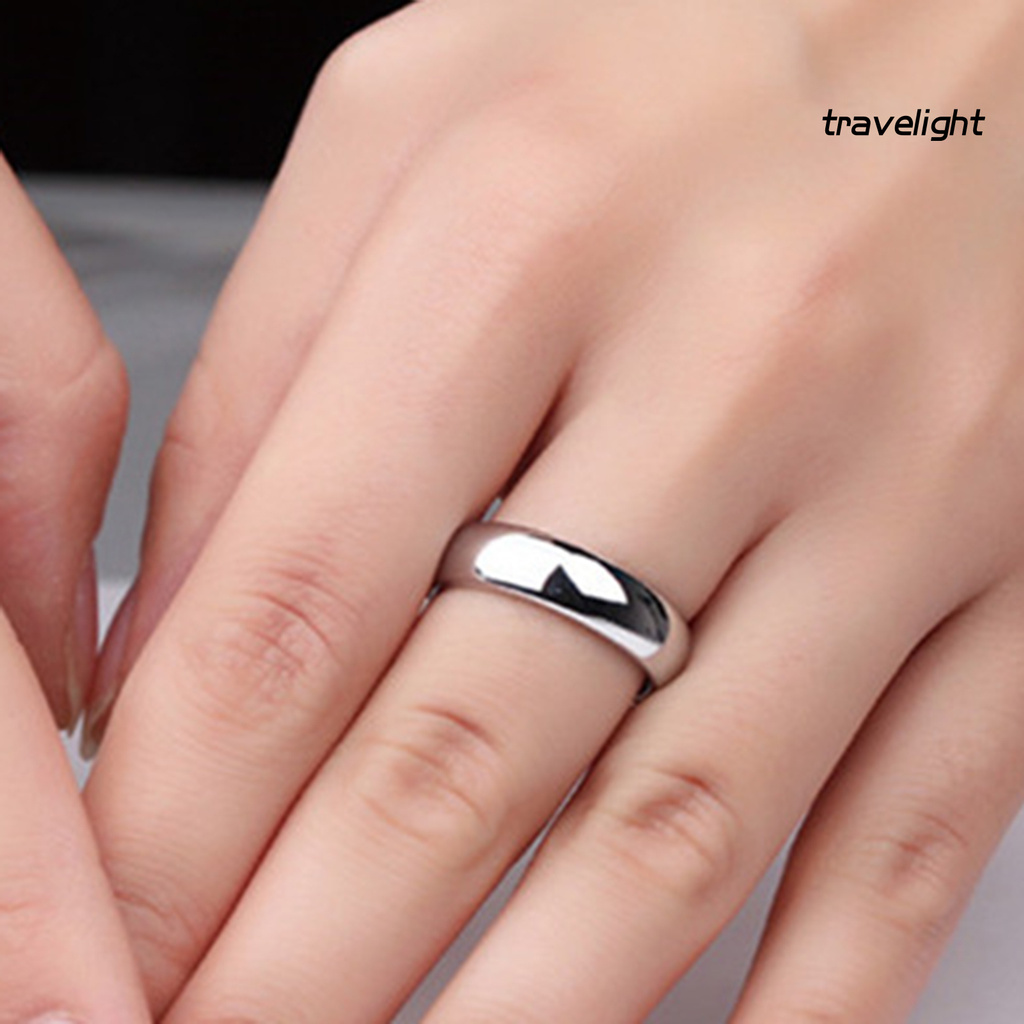 Nhẫn Đính Hôn Mỏng Kiểu Dáng Đơn Giản Lãng Mạn