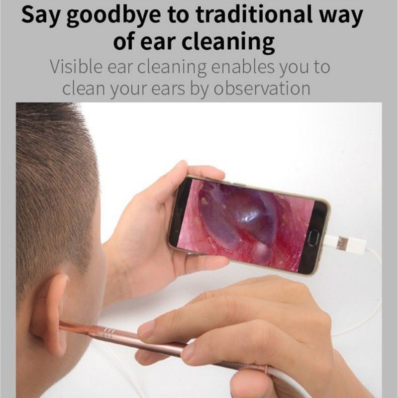 Camera nội soi tai mũi họng đầu dò siêu nhỏ 3.9mm HD VIDEO OTOSCOPE