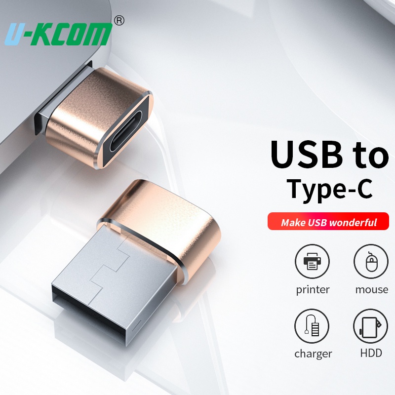 U-KCOM USB sang Type C Đầu chuyển đổi USB 3.0 OTG chuyên dụng cho Phone thumbnail