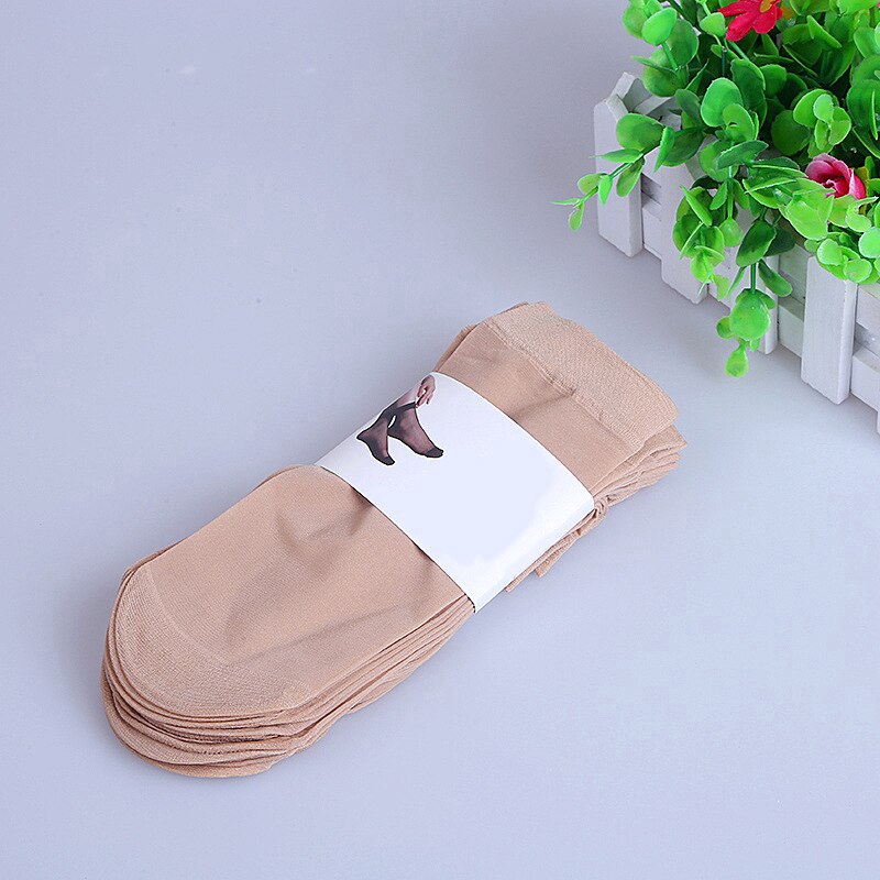 Set 5 đôi vớ cổ thấp co giãn cho nữ