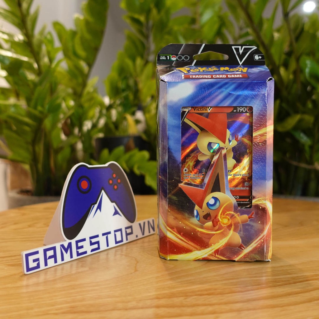 Bài Pokemon TCG Victini V Battle Deck ready to play phiên bản tiếng Anh POKTCGUSTH03