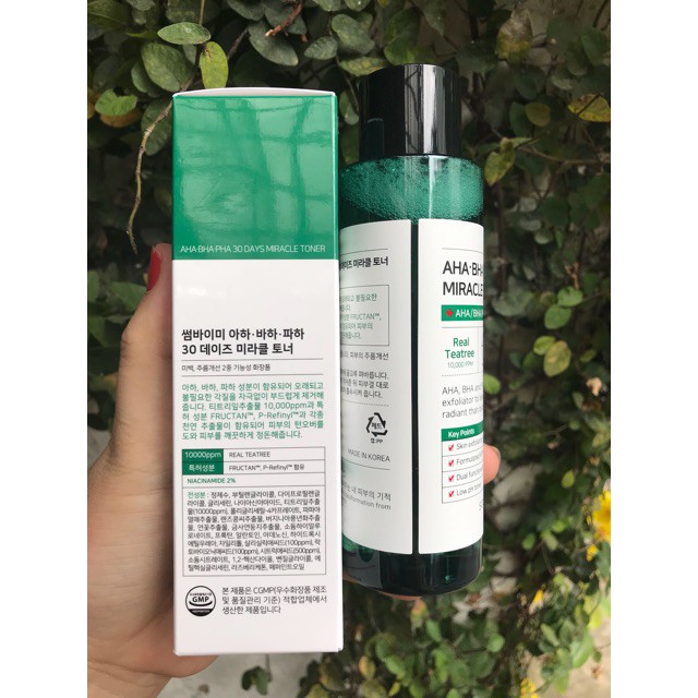 Nước Hoa Hồng Some By Mi AHA-BHA-PHA 30 Days Miracle Toner - 150ml | BigBuy360 - bigbuy360.vn
