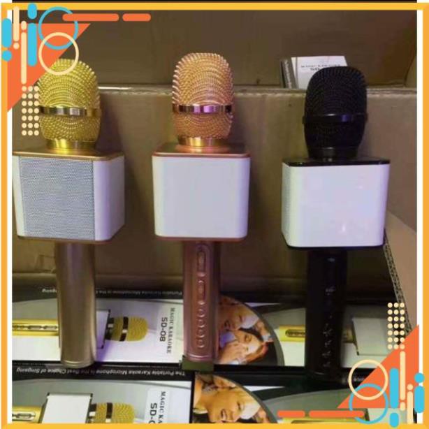 Mic hát kiêm loa Bluetooth 3in1 SD-08
