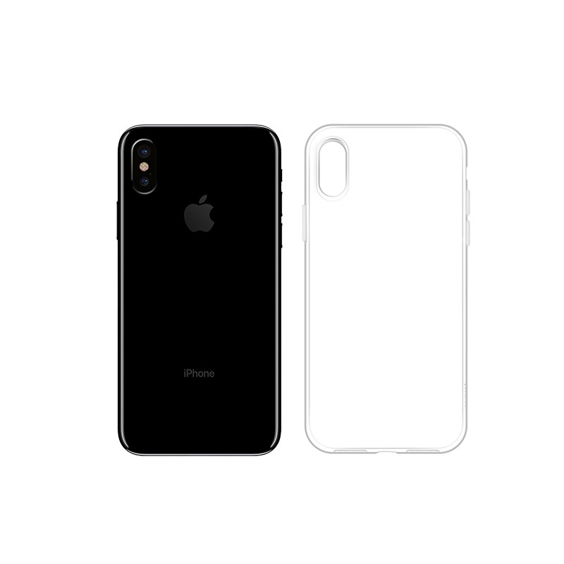 [ Đã có iP 12 ] Ốp silicon dẻo mỏng trong suốt cho iPhone 6 -> 12pro max - Hoco Transparent TPU