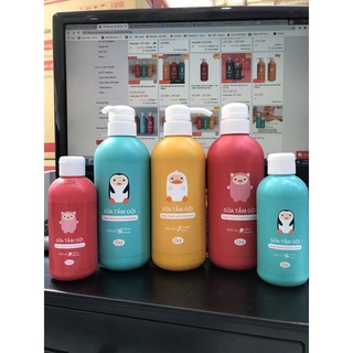 Sữa tắm gội Agi 200ml/500ml cho bé