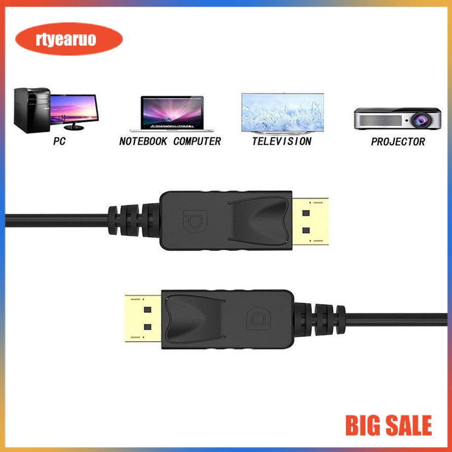 1.8 Meters Display Port DisplayPort DP Male to Male 6FT Cable PC Laptop