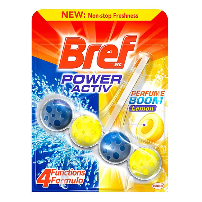 Viên Khử Mùi Toilet Bref Ocean 50g - Nhập Khẩu Đức ( Hương Biển/ Hương Chanh)