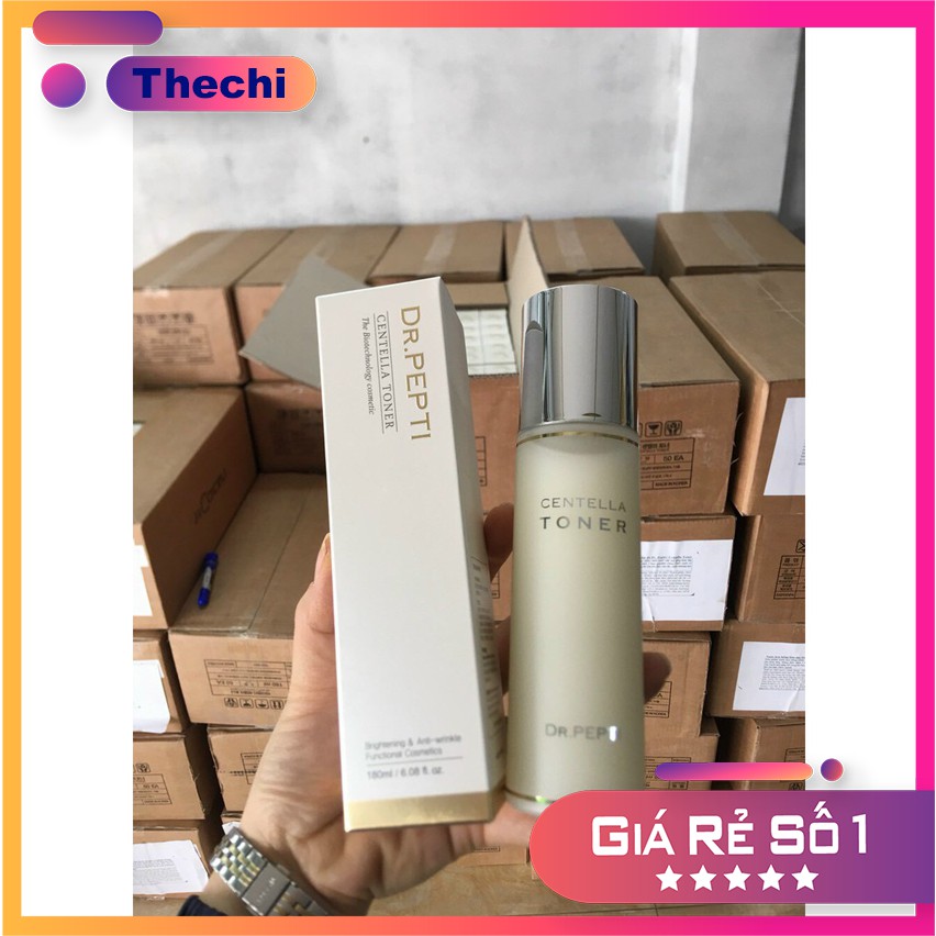 Nước Hoa Hồng Dưỡng Da Căng Bóng Dr.Pepti Centella Toner 180ml | BigBuy360 - bigbuy360.vn