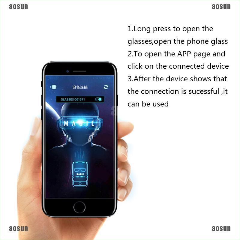 Kính Mát Tích Hợp Đèn Led Kết Nối Bluetooth Độc Đáo | BigBuy360 - bigbuy360.vn