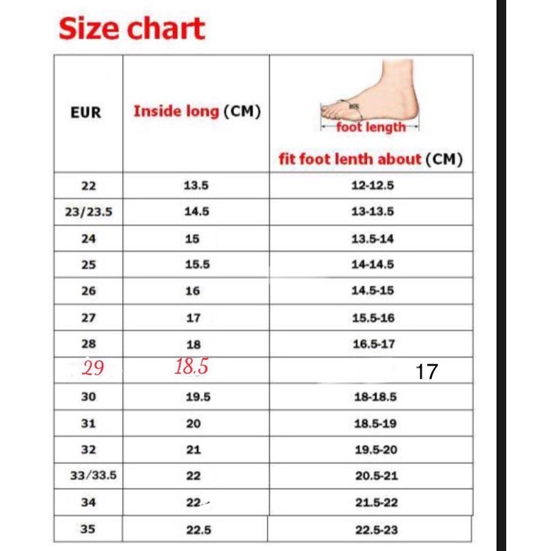 Giày thể thao bé trai / bé gái size 22- 35