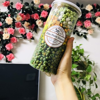 [Mã DAUMUDD giảm 10k đơn 200k] 450gr Đậu Hà Lan mix 5 vị (tỏi ớt, wasabi, sữa, phô mai, sầu riêng) siêu ngon