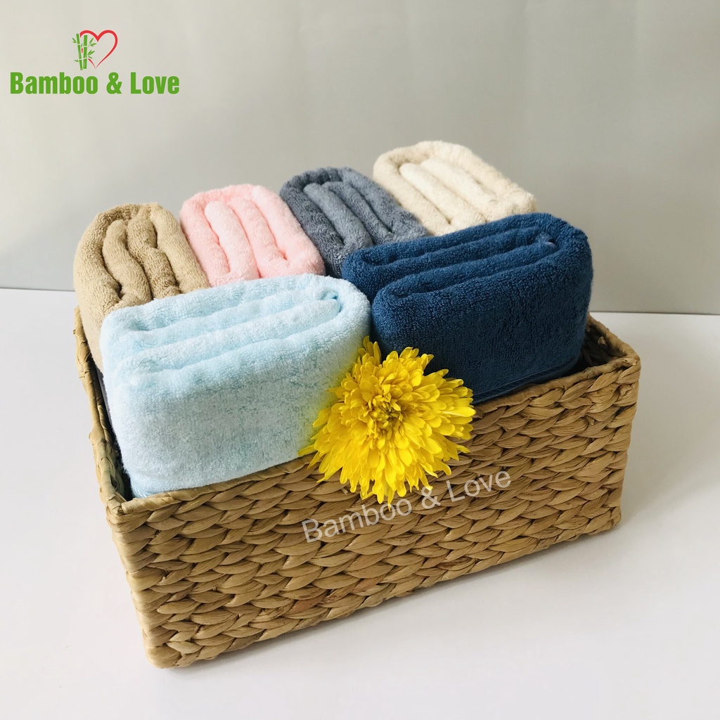Khăn Tắm Sợi Tre Cao Cấp Bamboo&Love 70X140Cm