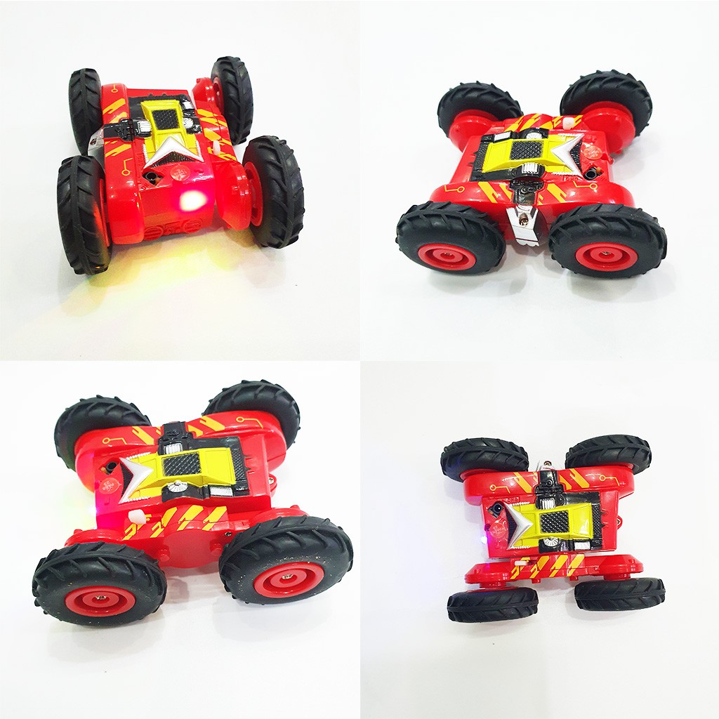 Xe Điều Khiển Tốc Độ Cao Lộn Xoay 360 Độ Happy Cow 777-606 RC 2.4GHz Stunt Car 2WD High Speed Có Hộp Đẹp Làm Quà Cho Bé