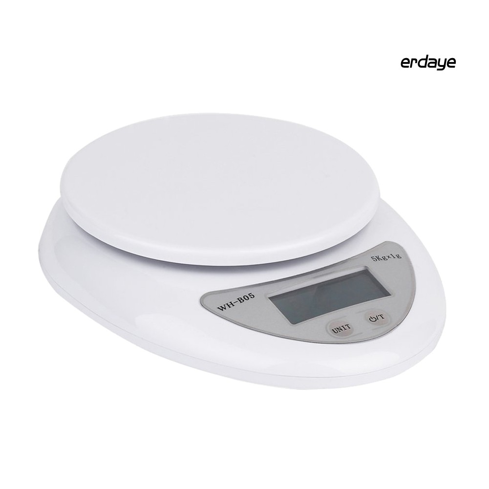 Cân điện tử kỹ thuật số mini 5kg thích hợp cho bếp