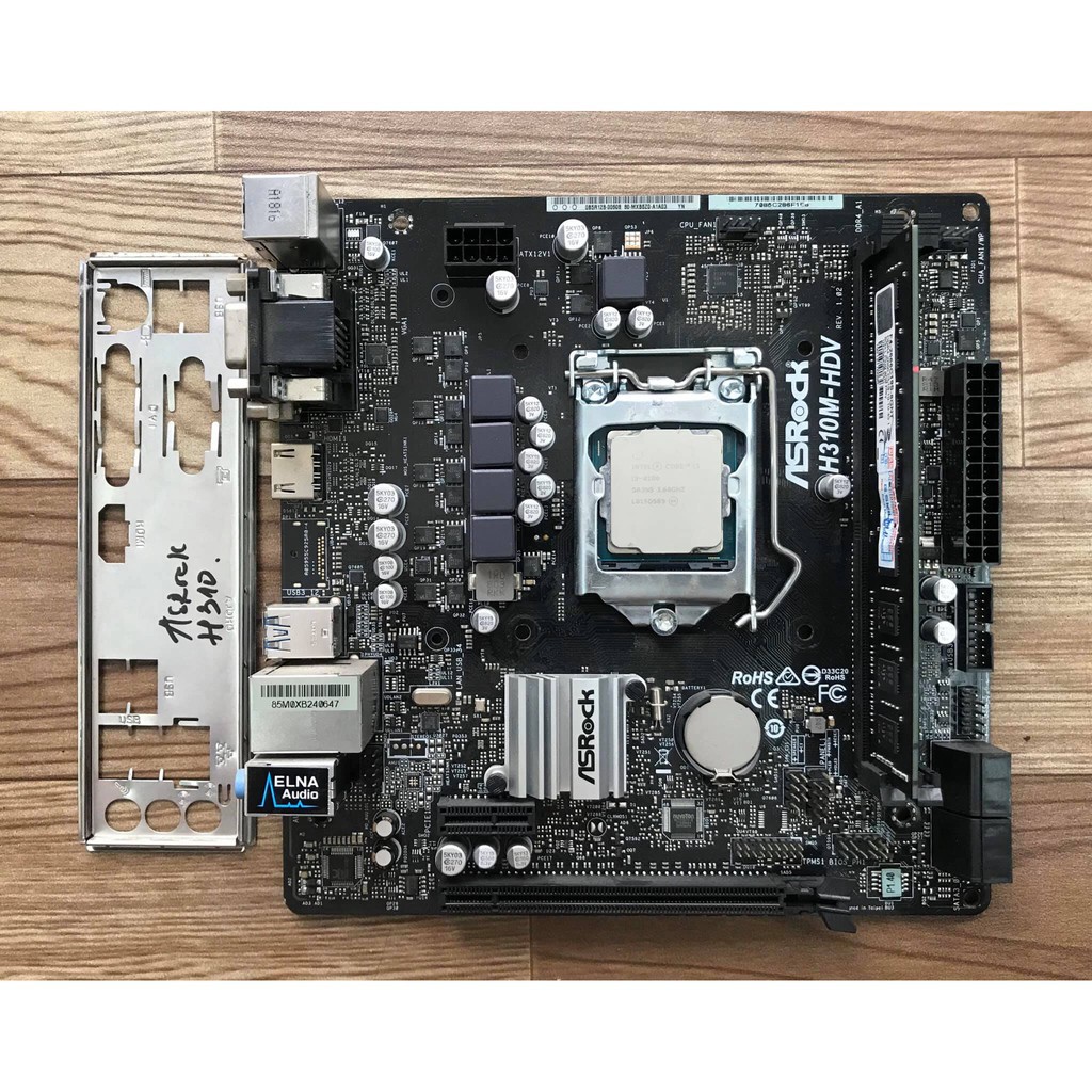 Mainboard Asrock H310M HDV cũ, còn bảo hành Vĩnh Xuân 5/2021 21