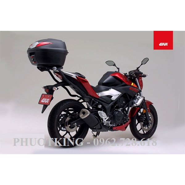 Baga GIVI SRV YAMAHA  MT25, MT03, R25 chính hãng