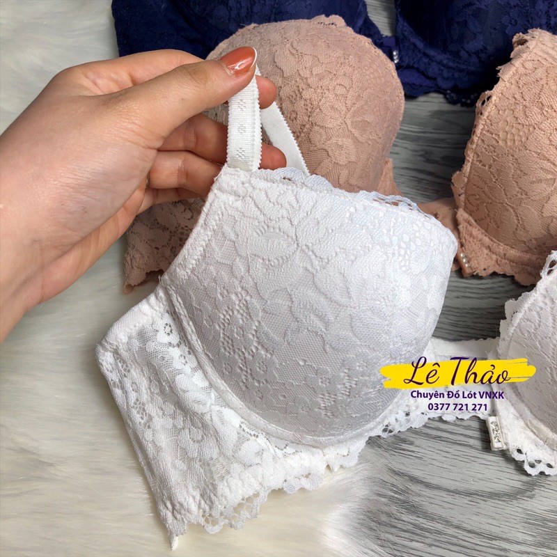 XẢ KHO Áo Lót Cài Trước Có Gọng Mút Mỏng Cho Ngực To Lethao.corner LT012