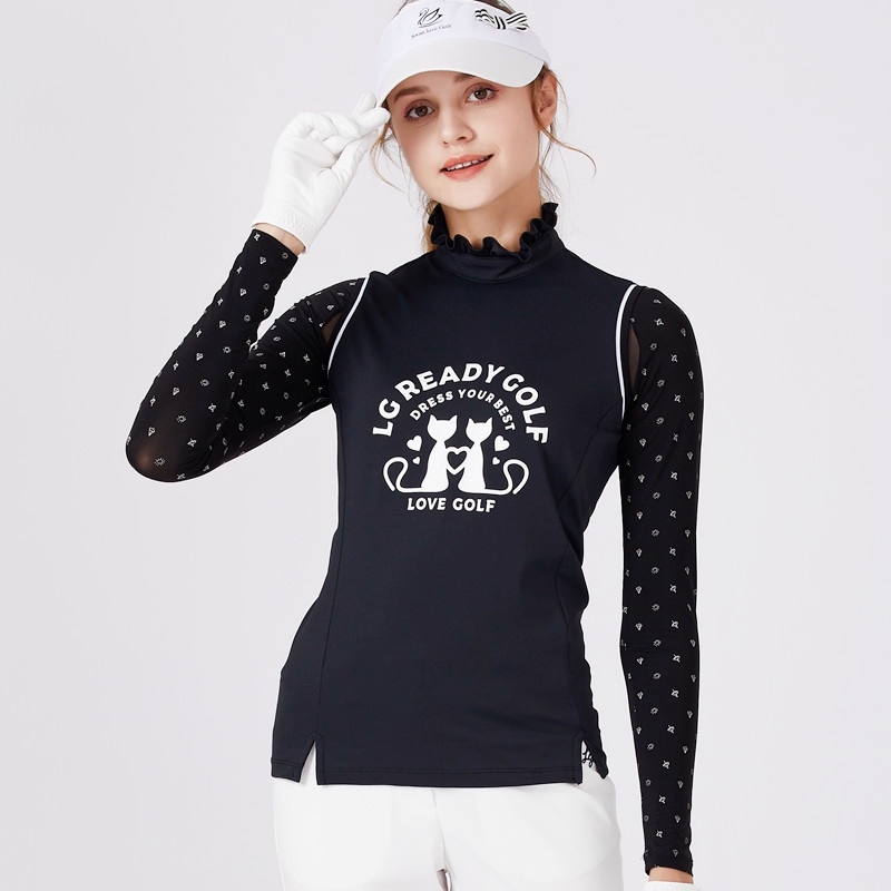 LG Golf Áo thun golf Golf Jersey Slim Slim Thể thao Không tay Mùa hè Mới