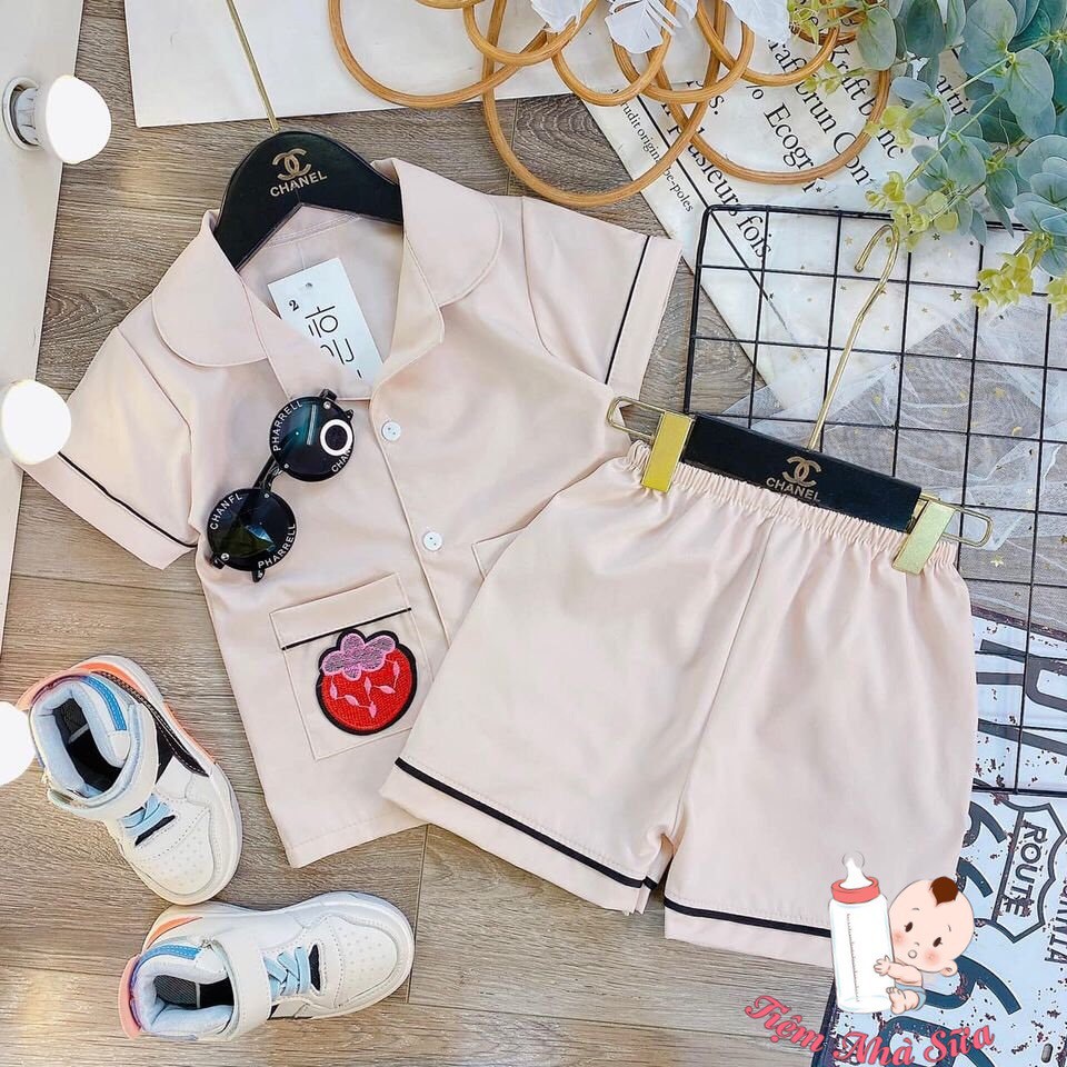 😍 BỘ NGỦ PIJAMA 💝 [FREESHIP] 💝 ĐỒ NGỦ ĐÔI CHO BÉ SIÊU ĐÁNG YÊU - TỪ 8 - 30 Kg😍