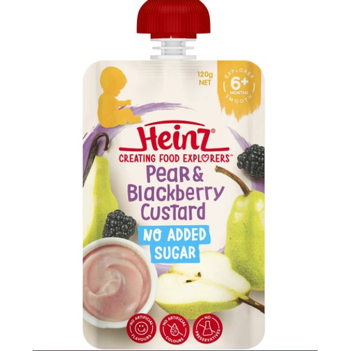 Váng Sữa Heinz Úc Các Vị Cho Bé Dạng Túi 120g