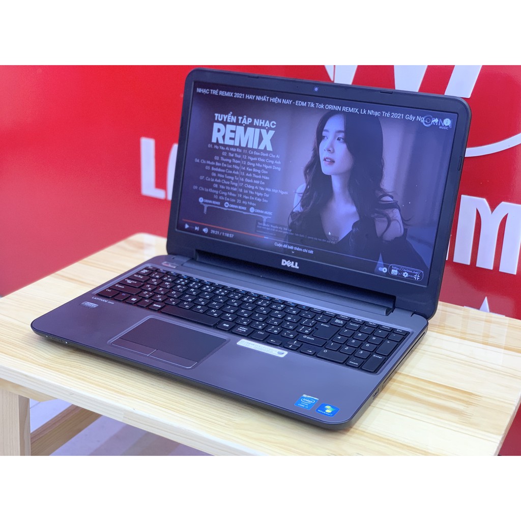 Laptop Dell 3540 i3-4010U ram 4G SSD 128G