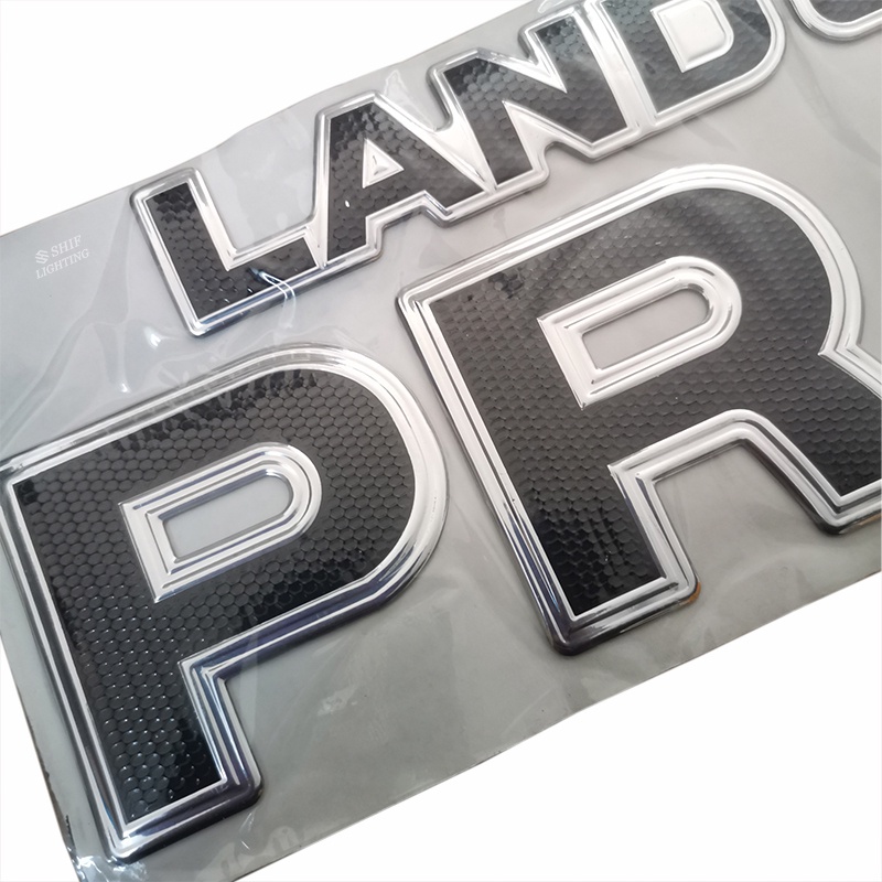 1 Miếng Dán Logo ABS Trang Trí Cốp Sau Xe Hơi Toyota Prado
