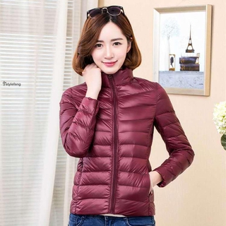 Áo Khoác Phao Siêu Nhẹ Cho Nữ