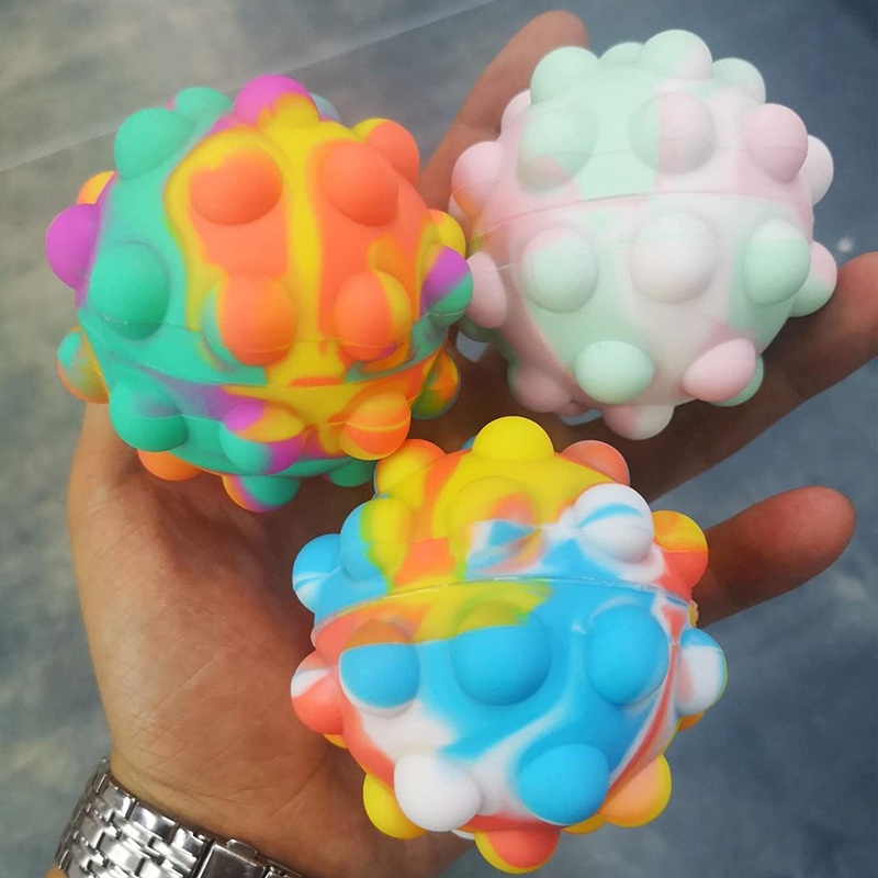 Đồ Chơi Bóng Bóp Giảm Căng Thẳng 3D Cho Gia Đình