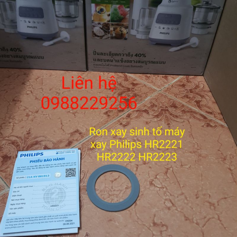 Gioăng chính hãng máy xay Philip HR2221 HR2222 HR2223