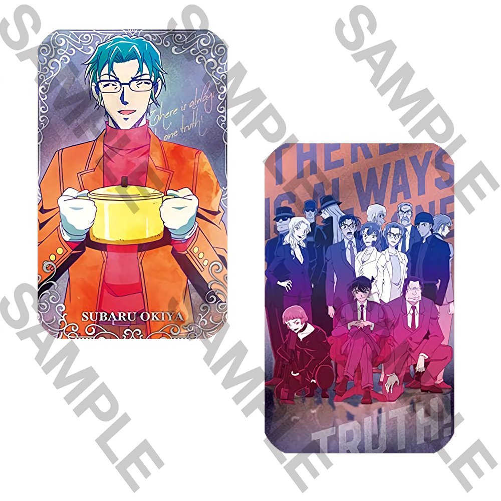 Ảnh card bo góc in hình THÁM TỬ LỪNG DANH CONAN Detective Conan ver LÒE LOẸT thẻ bo viền 5*8cm anime chibi 1 tấm