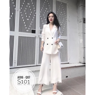 Bigsize Quần ống rộng Q07