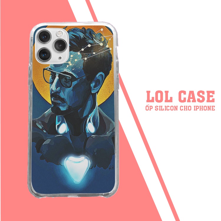 Ốp Lưng LOL robert downey Jr Iron man cho iphone 5 - iphone 12 PORPOD20210034