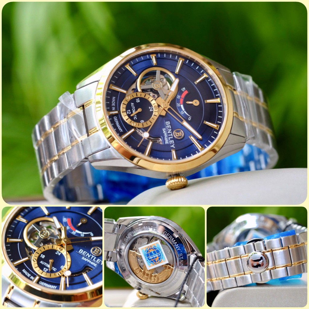 Đồng hồ nam chính hãng uy tín Bentley BL1831-15MTNI