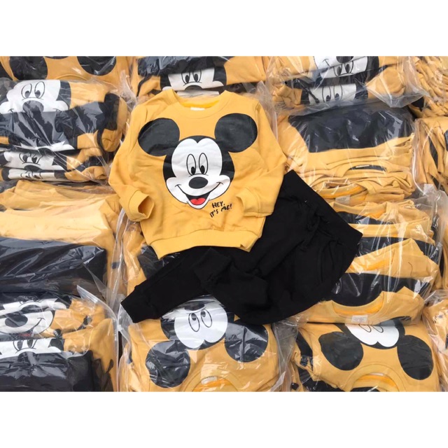 [HÀNG MỚI VỀ] Bộ nỉ Mickey Za.ra 2020 SALE 180k