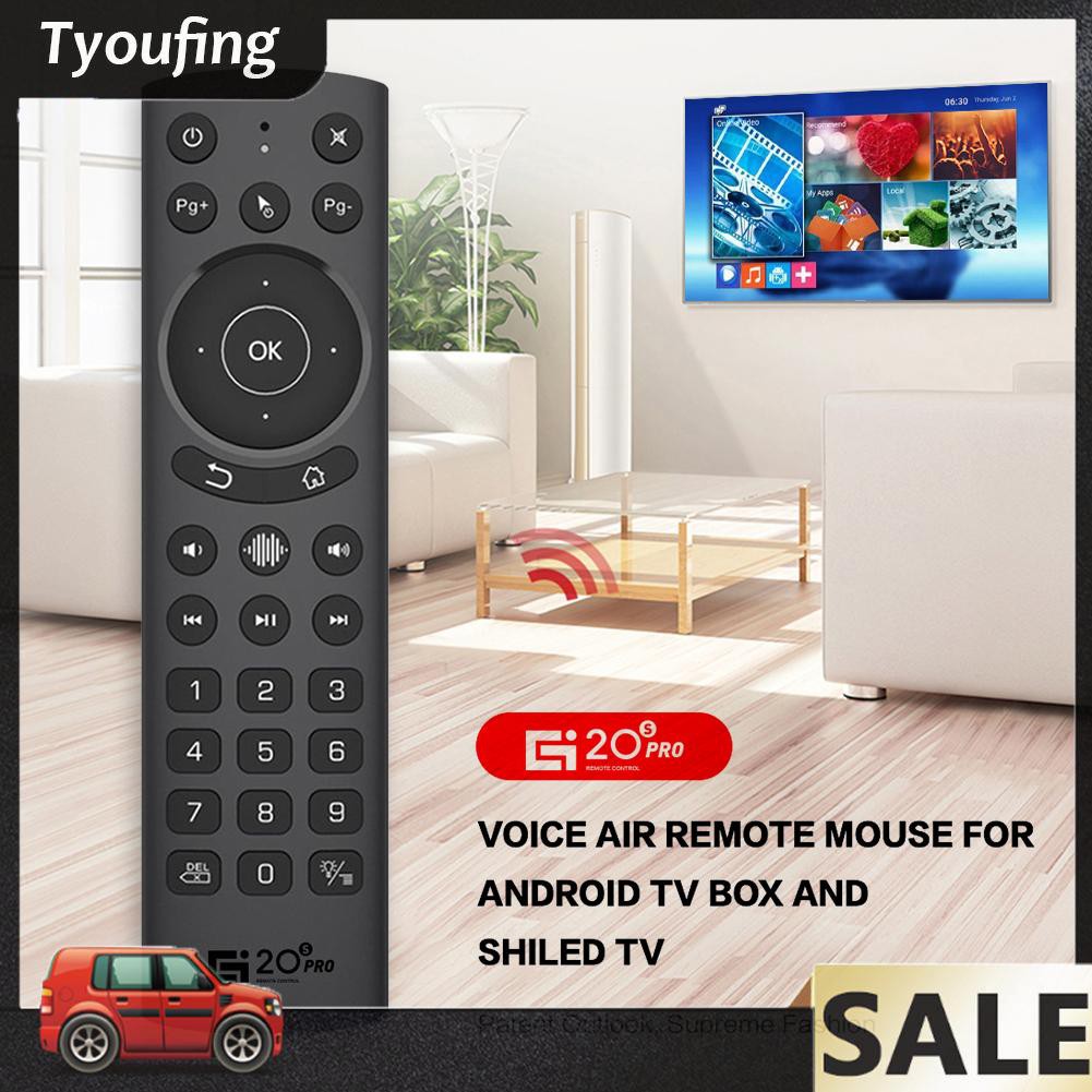 Chuột Bay Điều Khiển Bằng Giọng Nói G20S Pro 2.4g Cho Pc Smart Tv Box