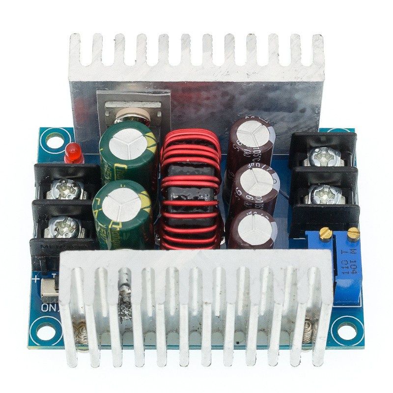 Mạch hạ áp giảm áp buck 20A 300W chỉnh áp chỉnh dòng ổn áp đầu ra