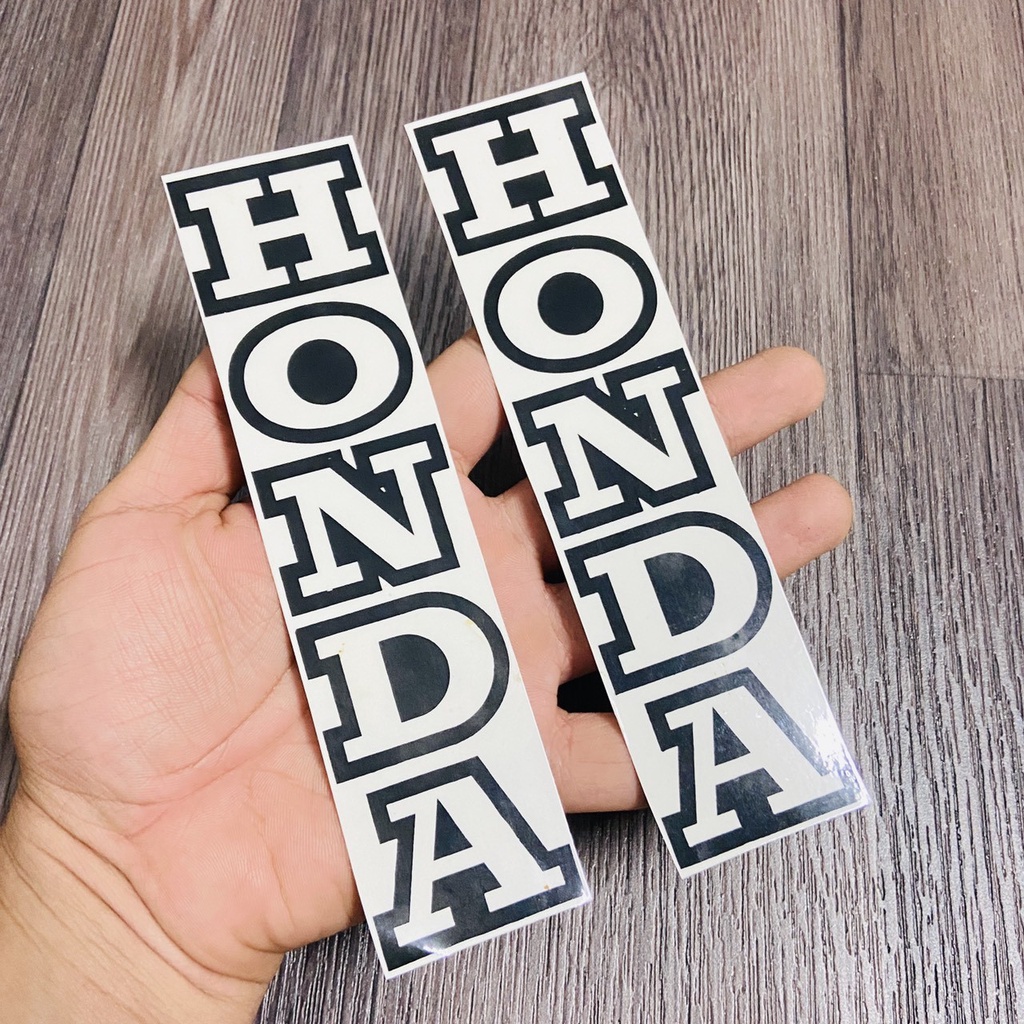 TEM DÁN PHUỘC MẪU HONDA, YAMAHA ĐƠN GIẢN MÀ ĐẸP