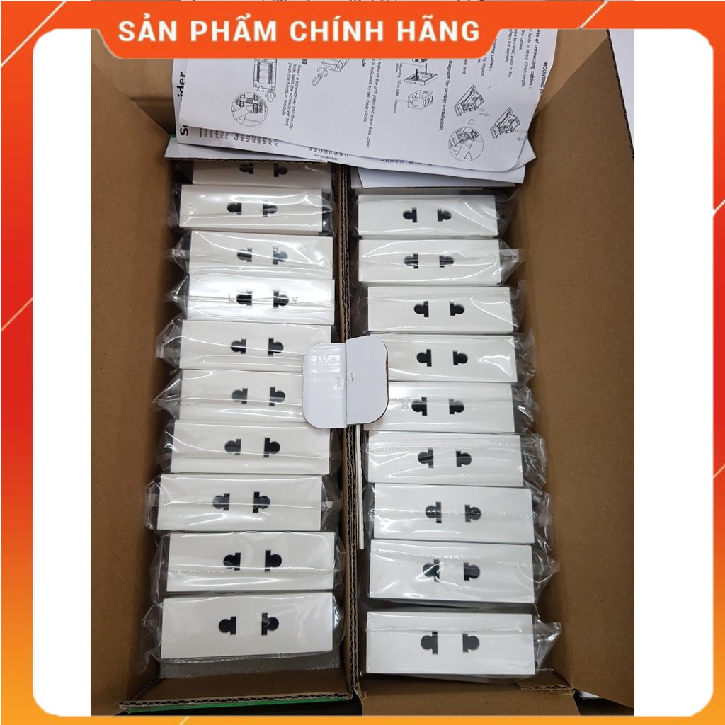 Ổ đơn 2 chấu - avataron-A- schneider cam kết hàng chính hãng