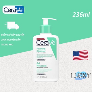 Sữa rửa mặt Cerave Foaming Cleanser 236ml