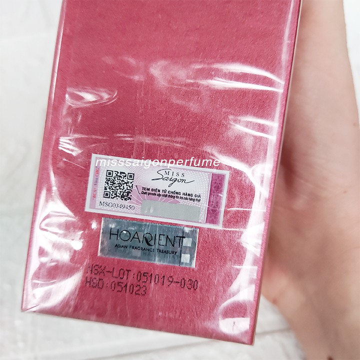 Nước Hoa Nữ Miss Saigon Elegance N3 50ML - Màu Đỏ