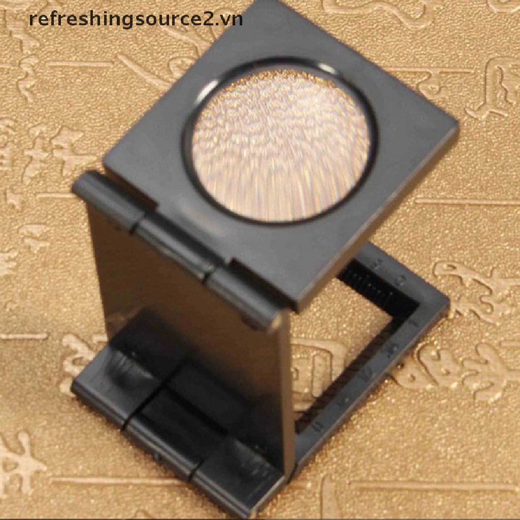 Kính lúp phóng đại 10X 28mm có thể gấp gọn tiện dụng cho thợ may